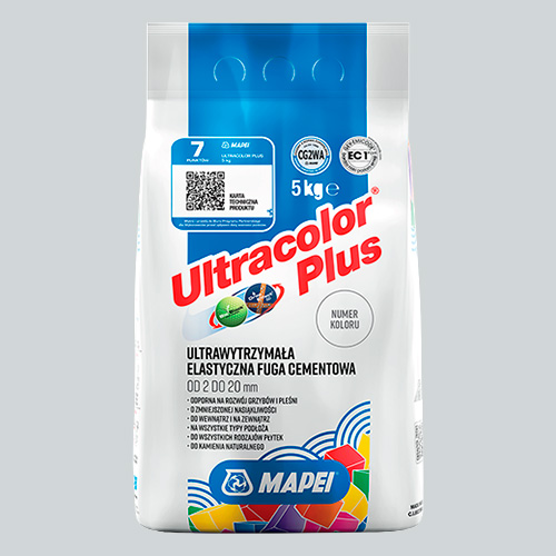 Затирка швов цементная Mapei Ultracolor Plus №110 Манхетен 2000 5кг