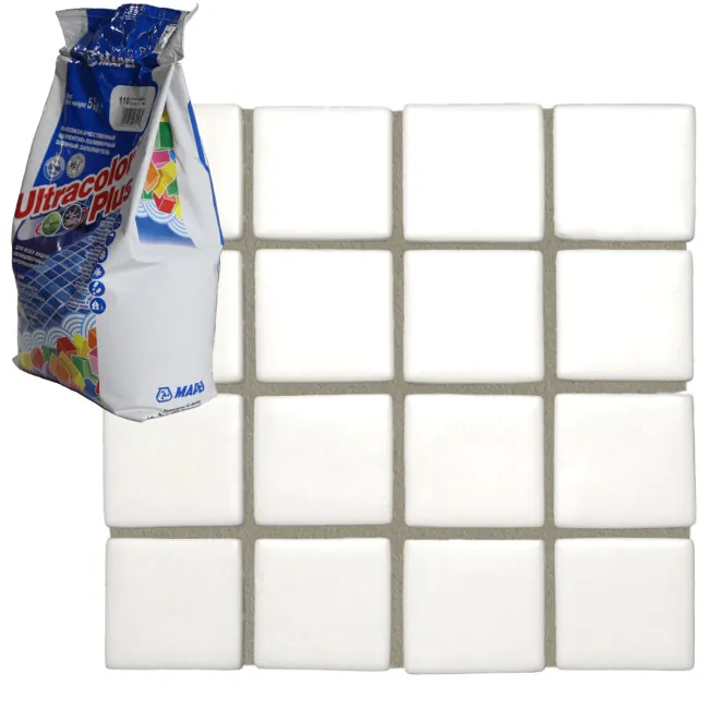 Затирка швов цементная Mapei Ultracolor Plus №110 Манхетен 2000 5кг