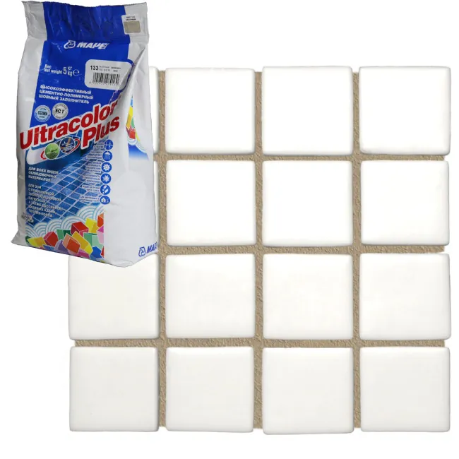 Затирка швов цементная Mapei Ultracolor Plus №133 Песочный 5кг