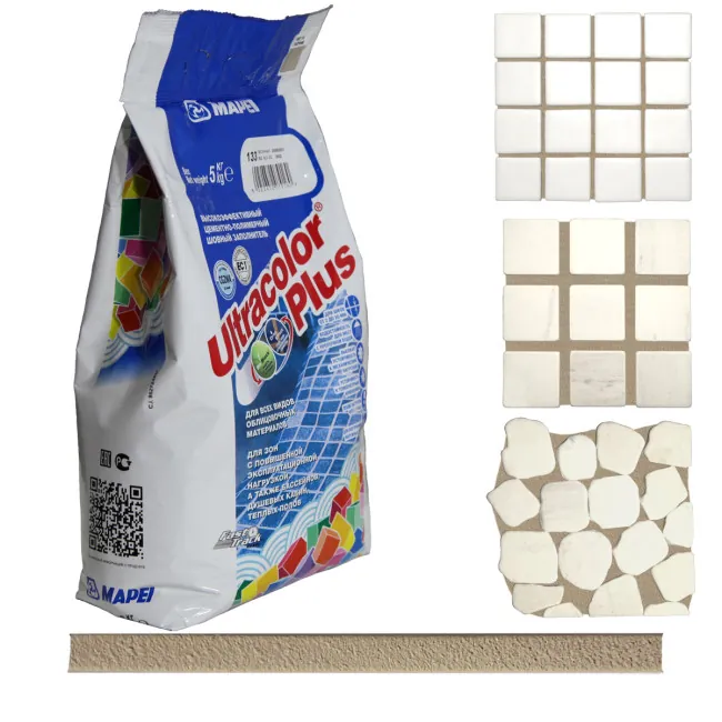 Затирка швов цементная Mapei Ultracolor Plus №133 Песочный 5кг