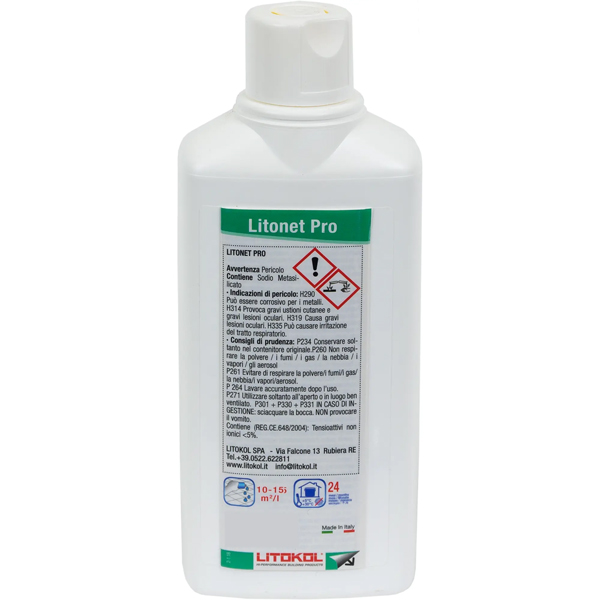 Очиститель Litokol Litonet Pro, флакон 0,5 л