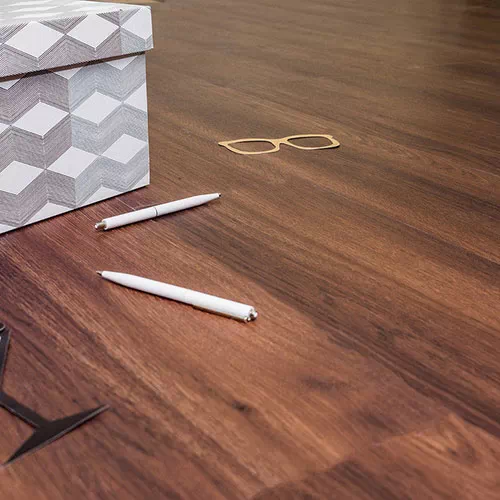 Кварцвиниловая плитка клеевая EcoClick Ecowood NOX-1708 Дуб Турин