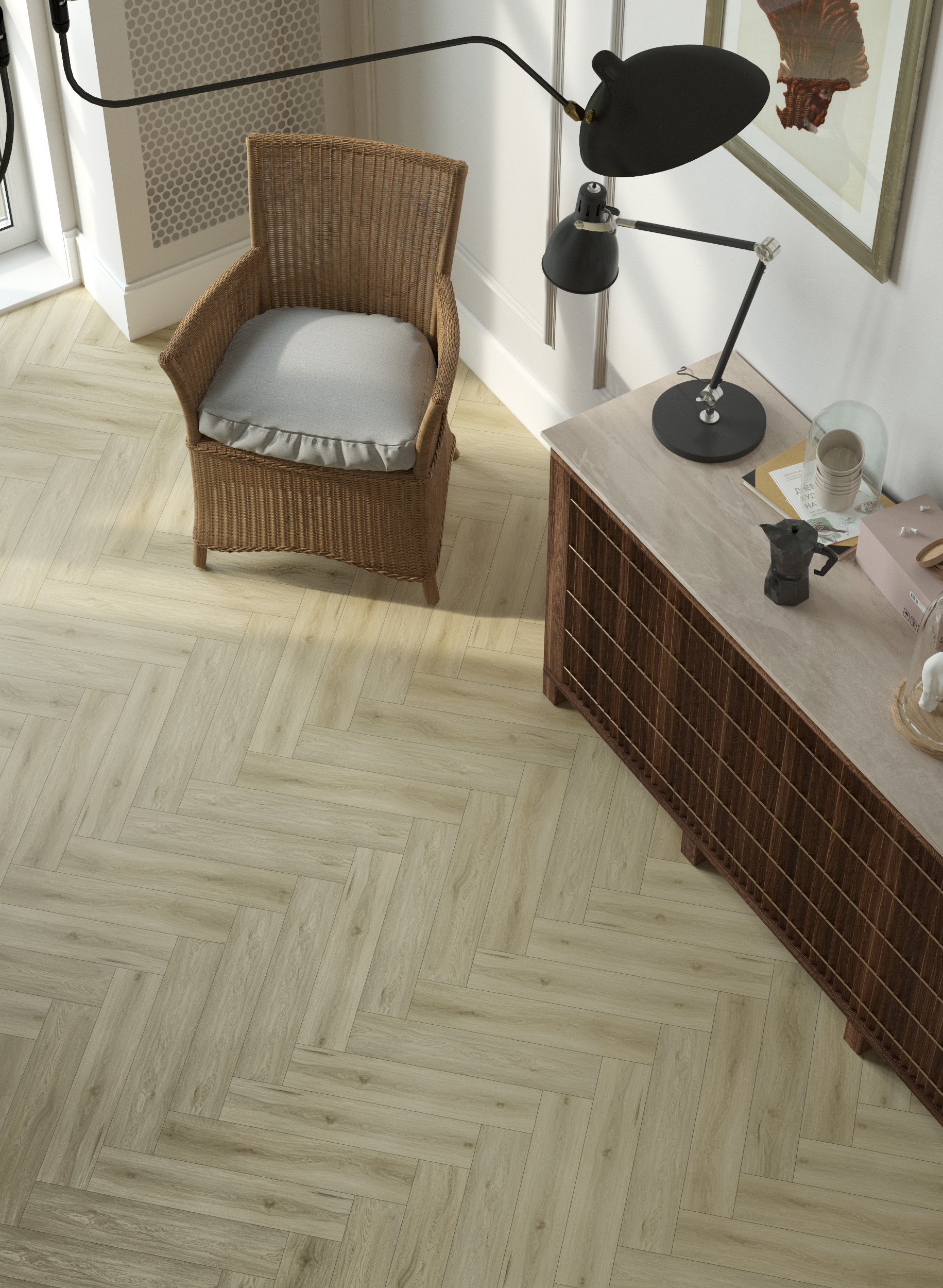 Ламинат SPC Planker Charisma Джонс арт.7009