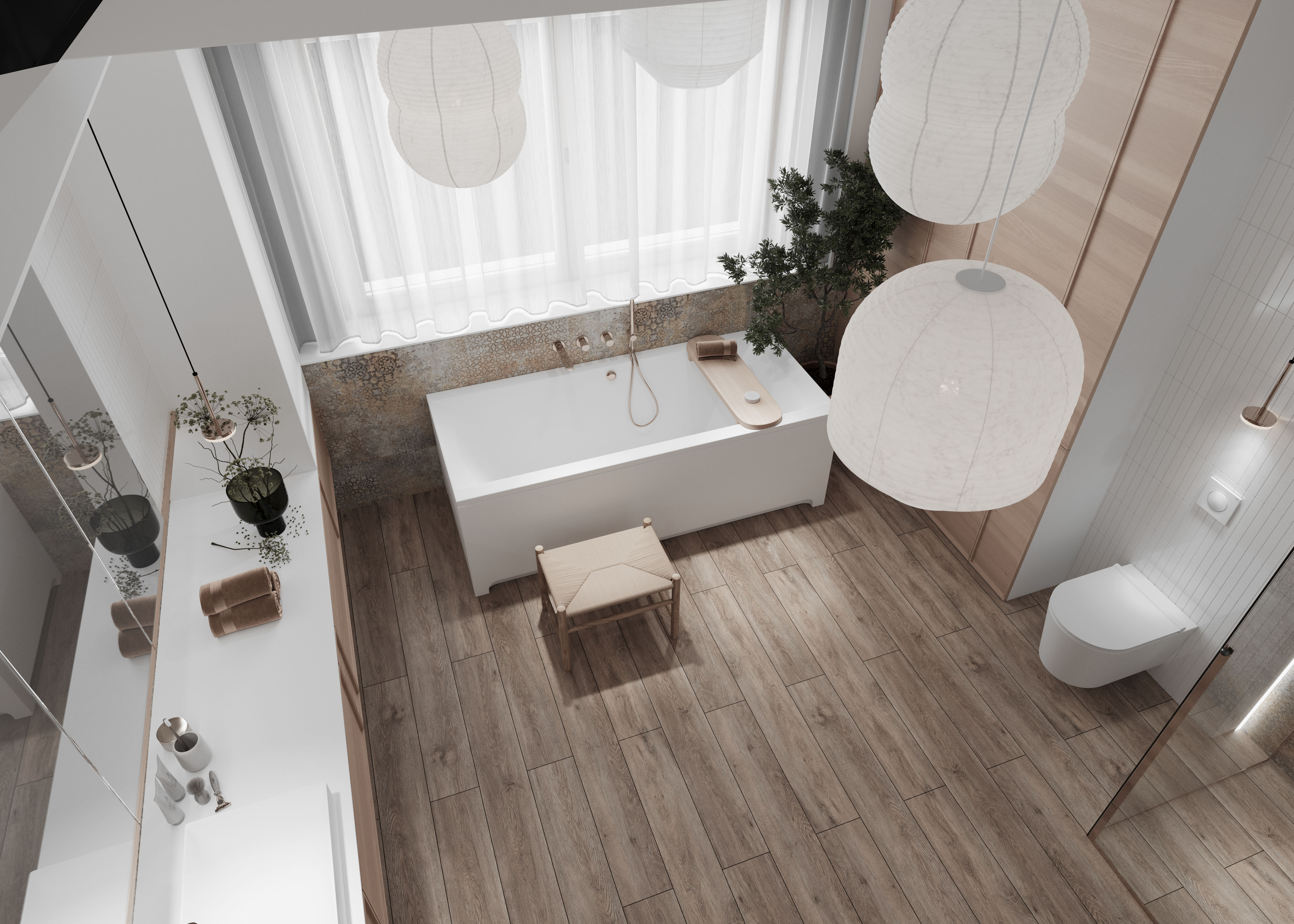 Ламинат SPC Planker Expert Дуб Холл арт.9010 