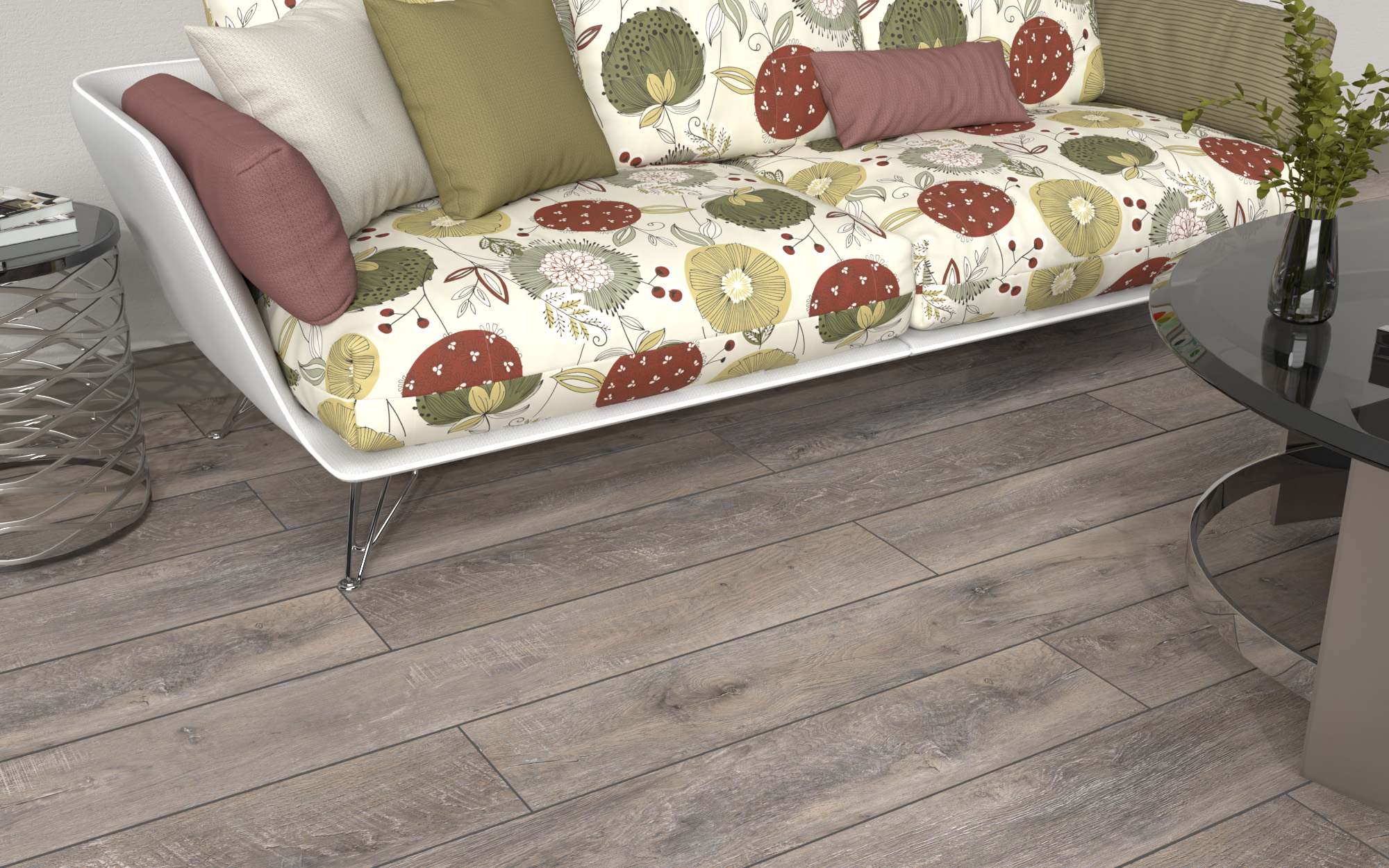 Ламинат SPC Planker Expert Дуб Коллинз арт.9007 