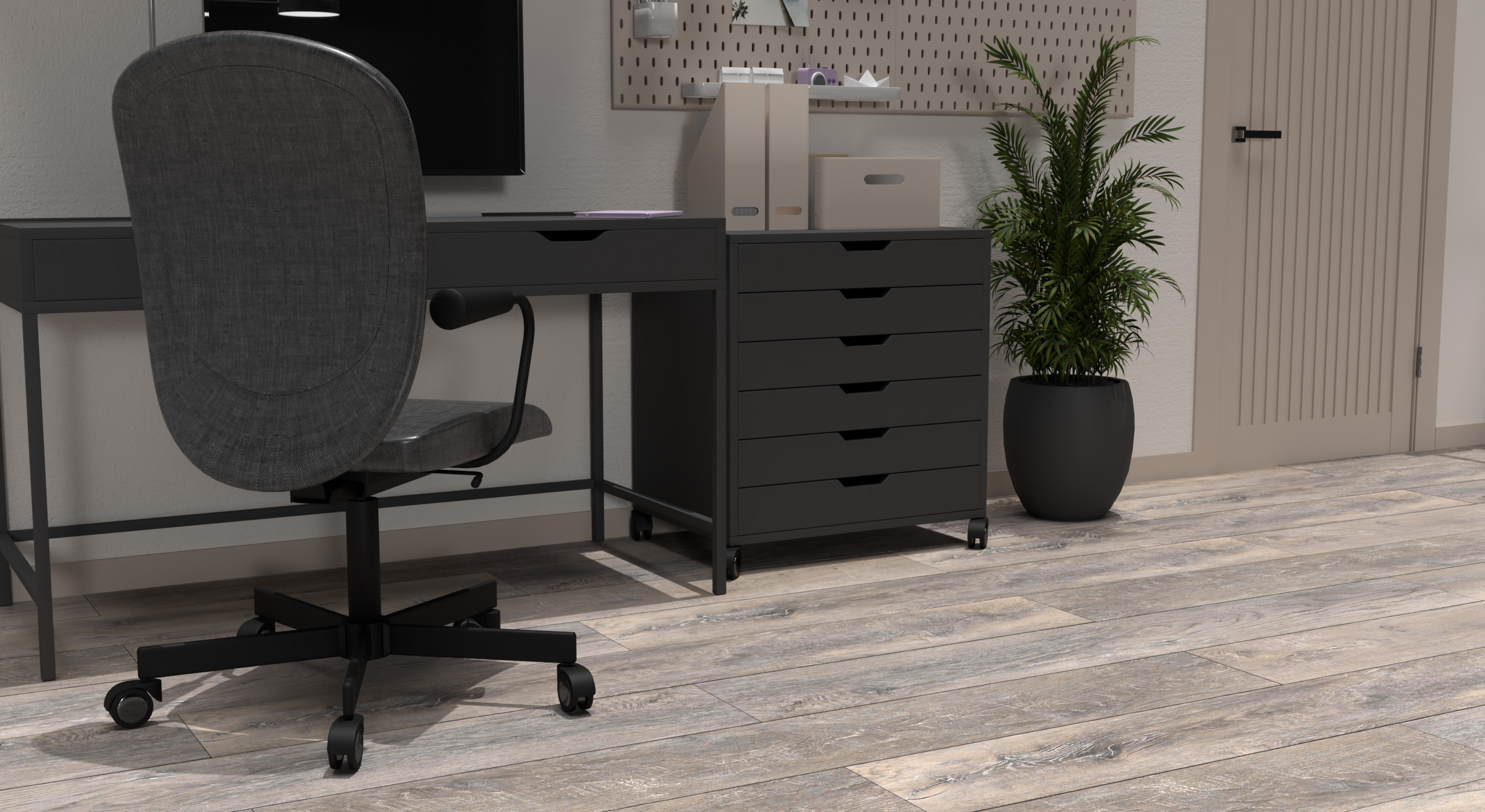 Ламинат SPC Planker Expert Дуб Коллинз арт.9007 