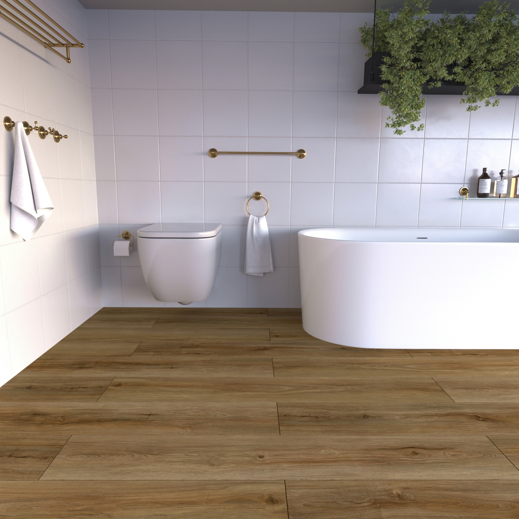 Ламинат SPC Planker Magnetic Дуб Лаграс арт.1109 