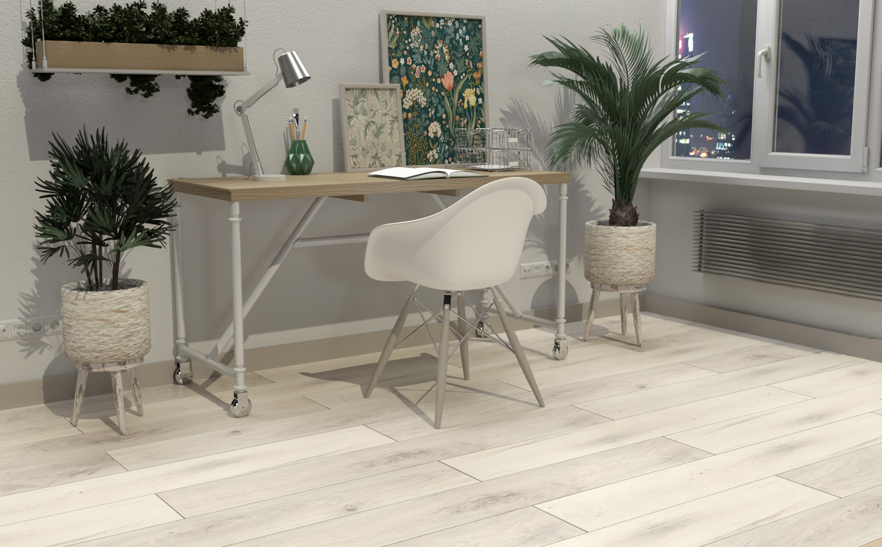 Ламинат SPC Planker Magnetic Дуб Матур арт.1104 