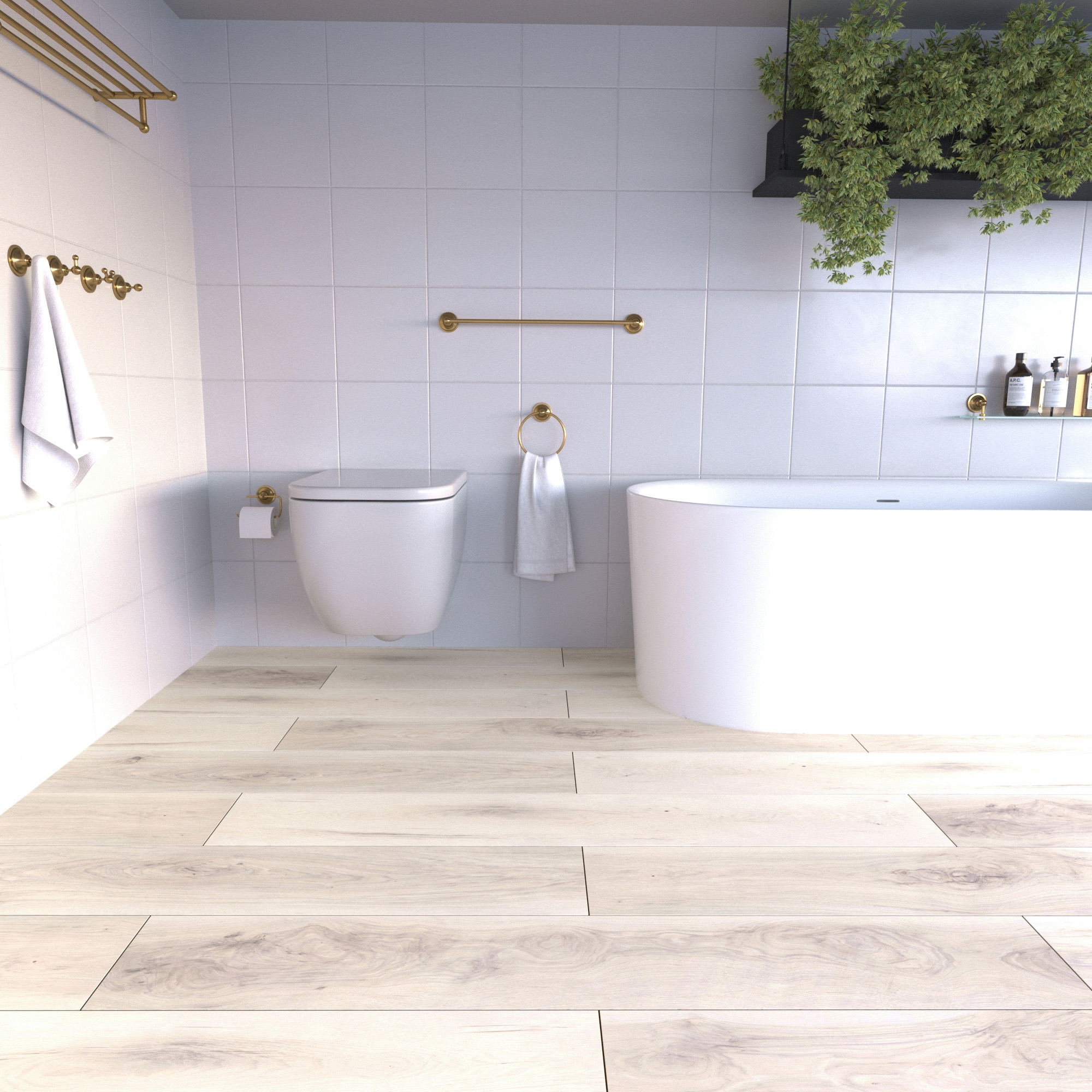 Ламинат SPC Planker Magnetic Дуб Матур арт.1104 