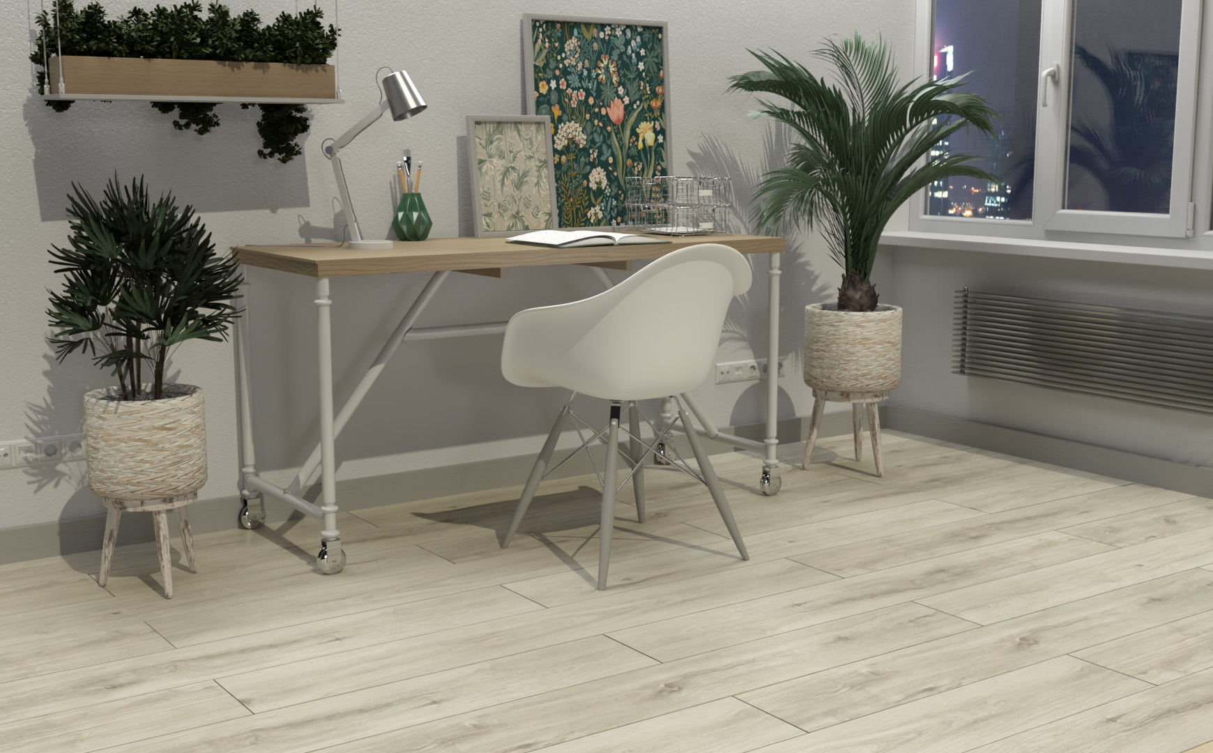 Ламинат SPC Planker Magnetic Дуб Прованс арт.1106 