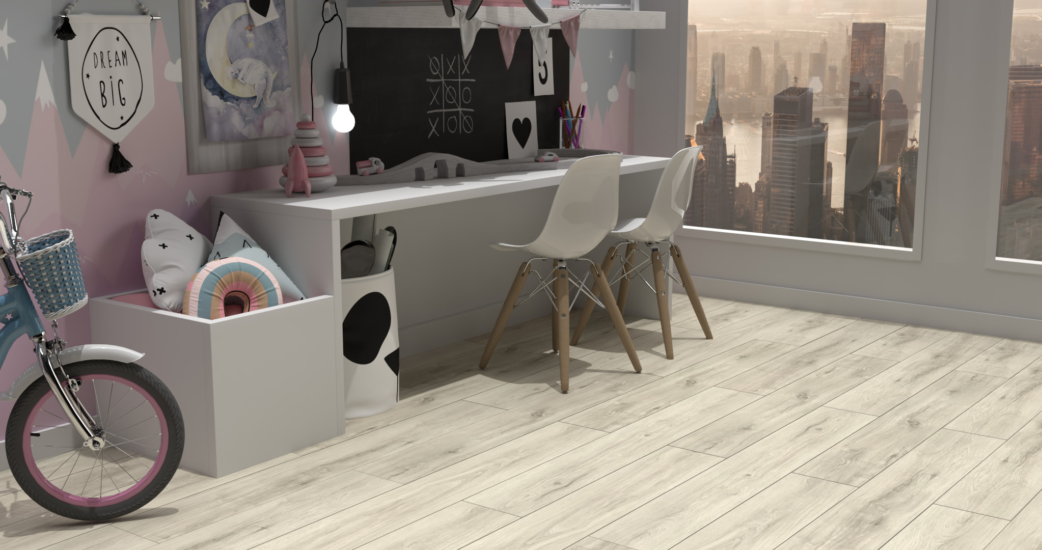 Ламинат SPC Planker Magnetic Дуб Прованс арт.1106 