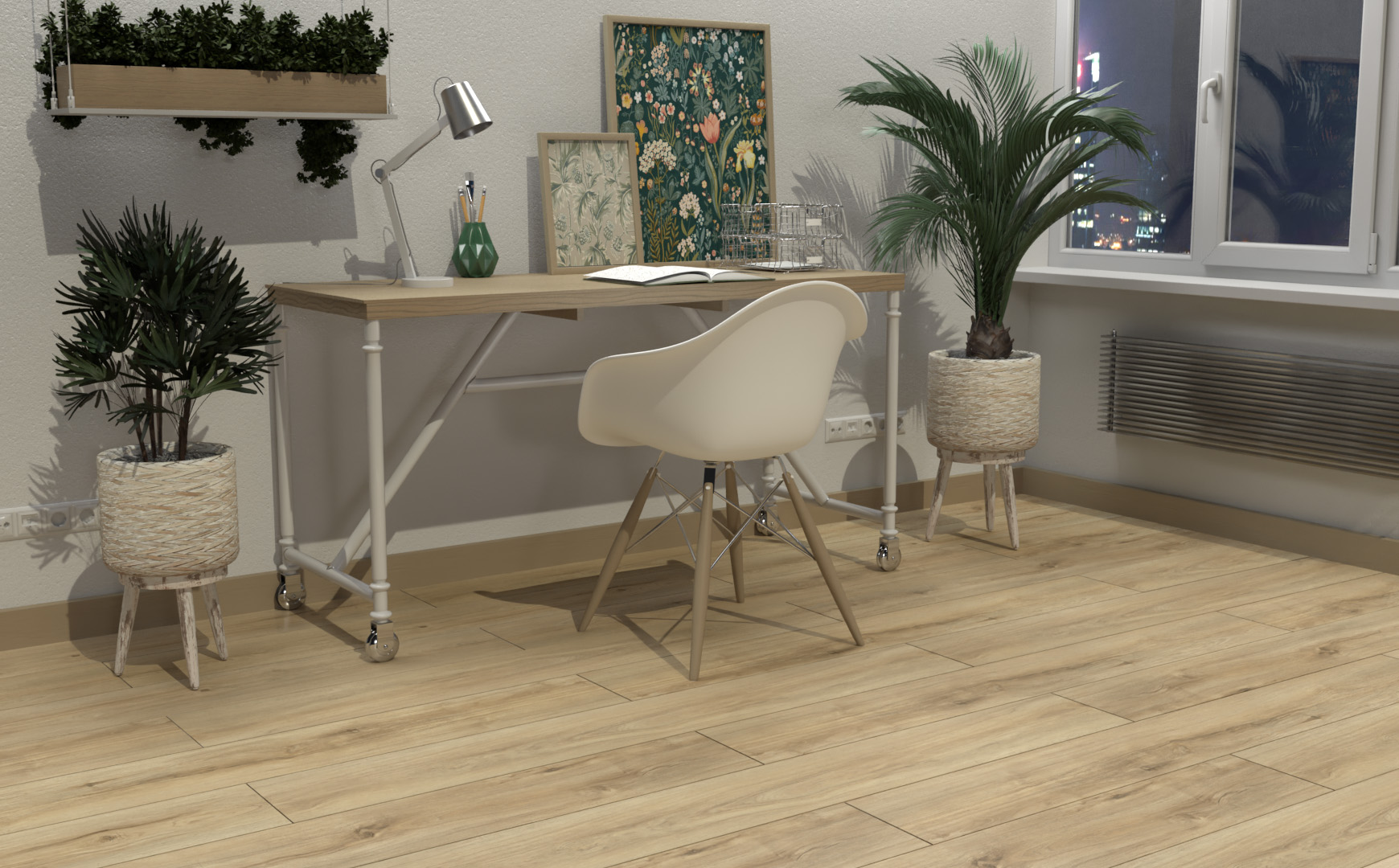 Ламинат SPC Planker Magnetic Дуб Сен-Мишель арт.1107 