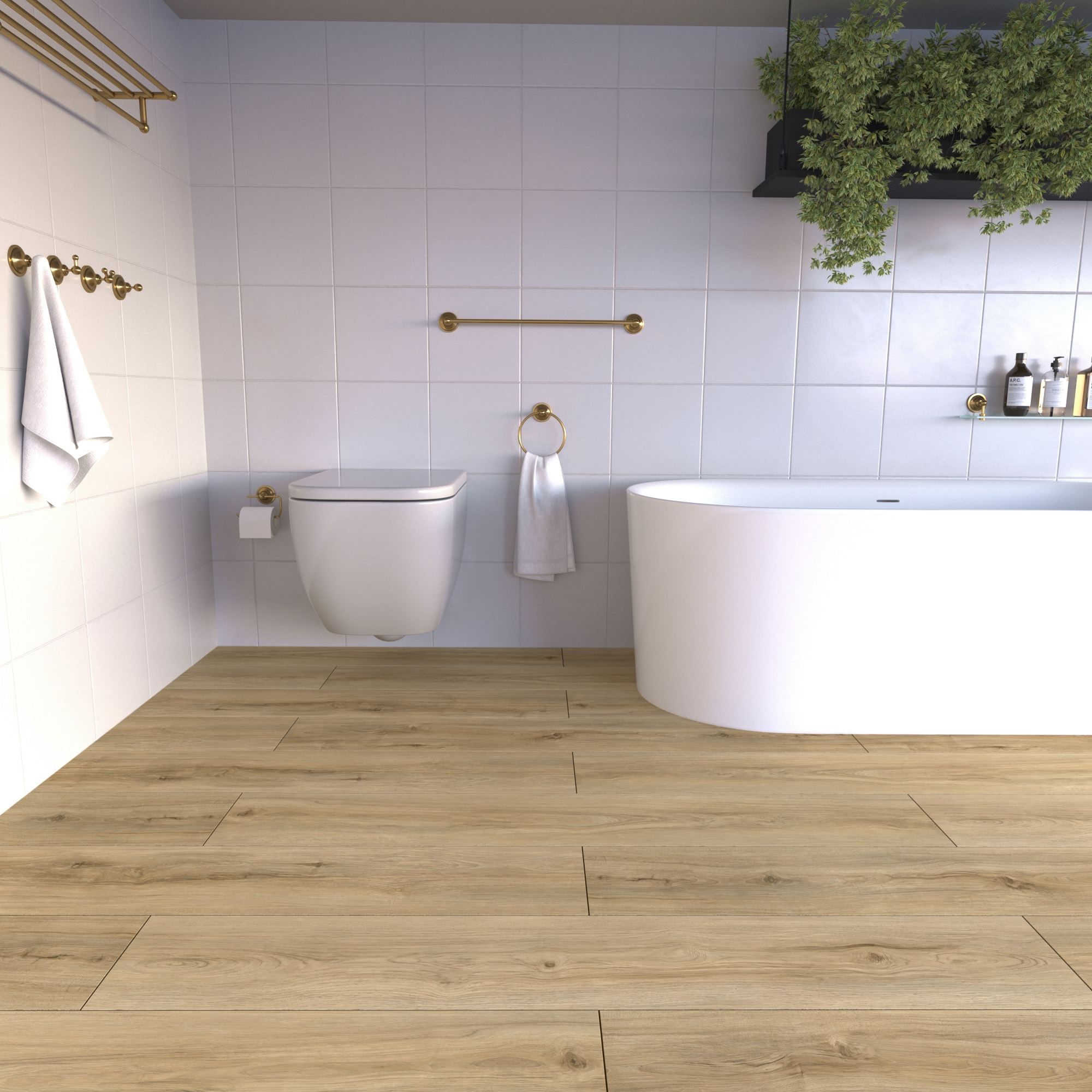 Ламинат SPC Planker Magnetic Дуб Сен-Мишель арт.1107 