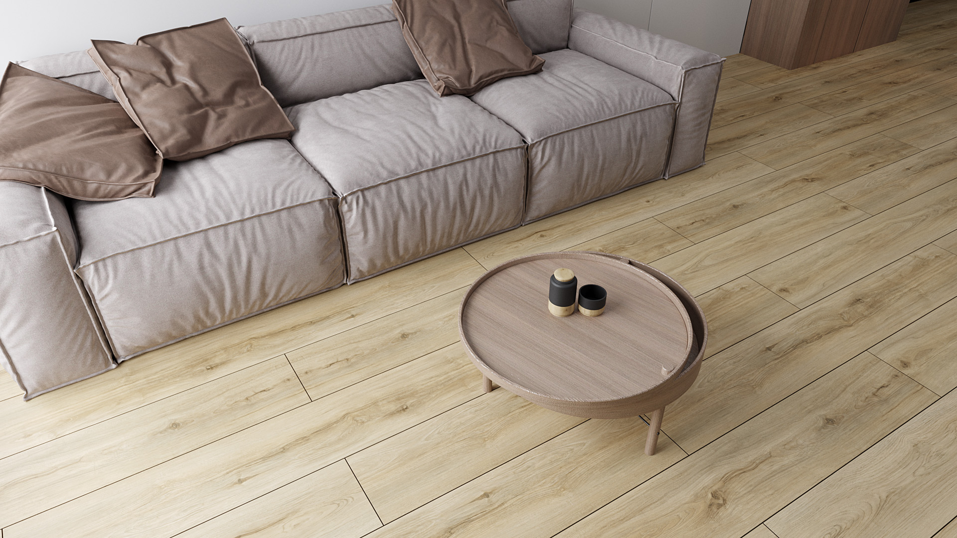 Ламинат SPC Planker Magnetic Дуб Сен-Мишель арт.1107 