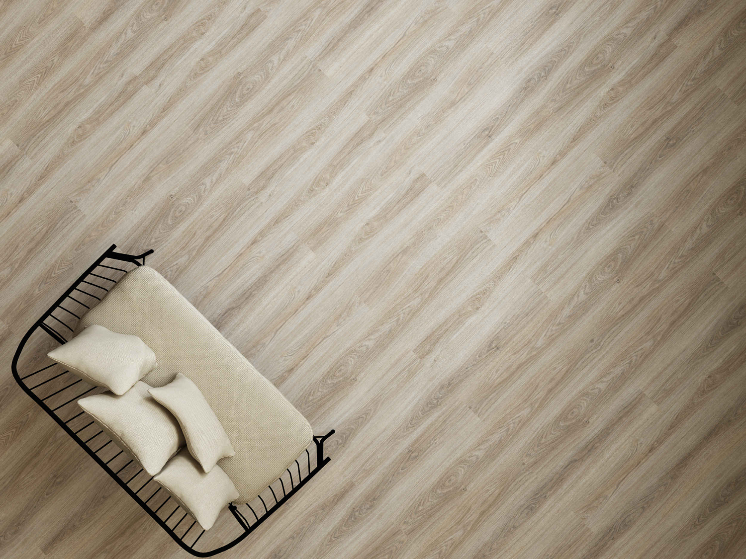 Кварцвиниловая плитка замковая Fine Floor Light FF-1326 Дуб Леффа