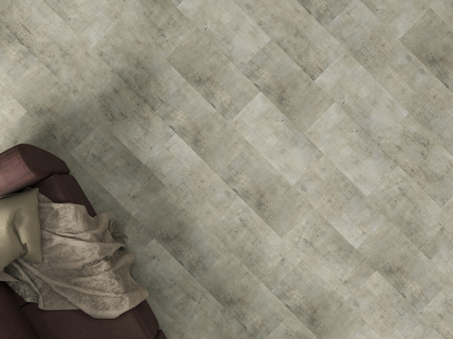 Кварцвиниловая плитка замковая Fine Floor Stone FF-1541 Джакарта