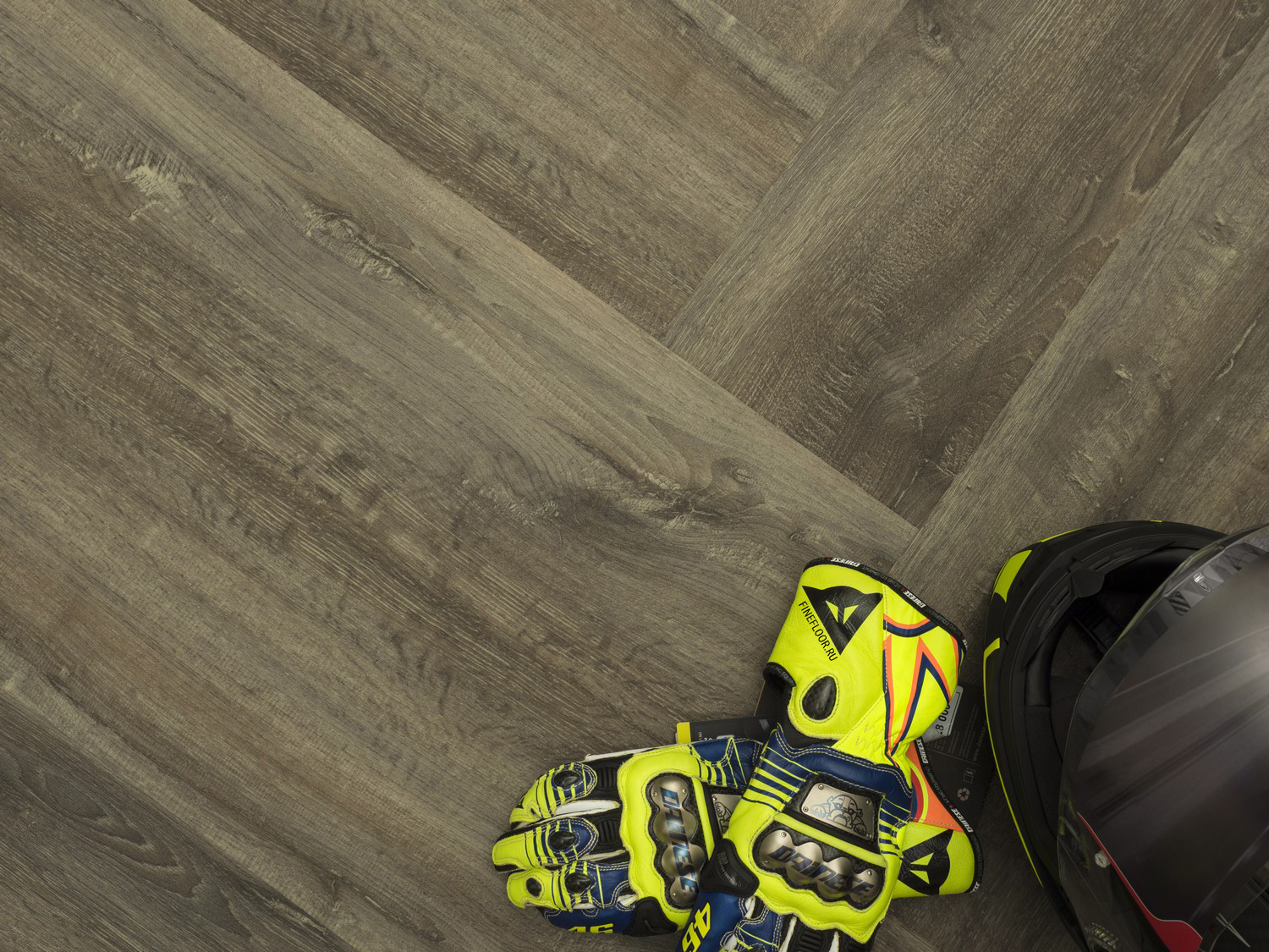 Кварцвиниловая плитка замковая Fine Floor Gear FF-1815 Дуб Дипхольц