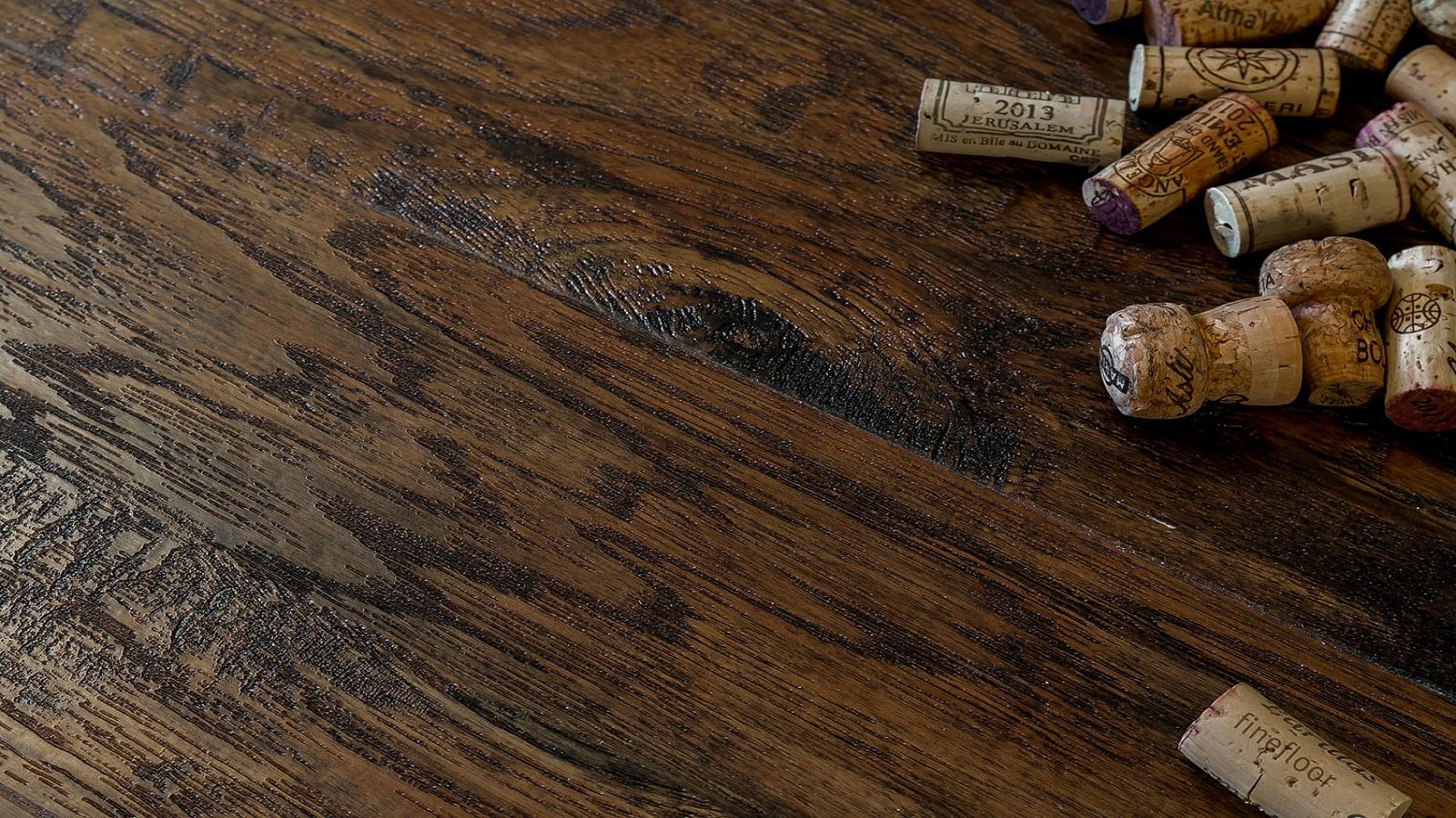 Кварцвиниловая плитка клеевая Fine Floor Rich FF-2066 Пекан Порто