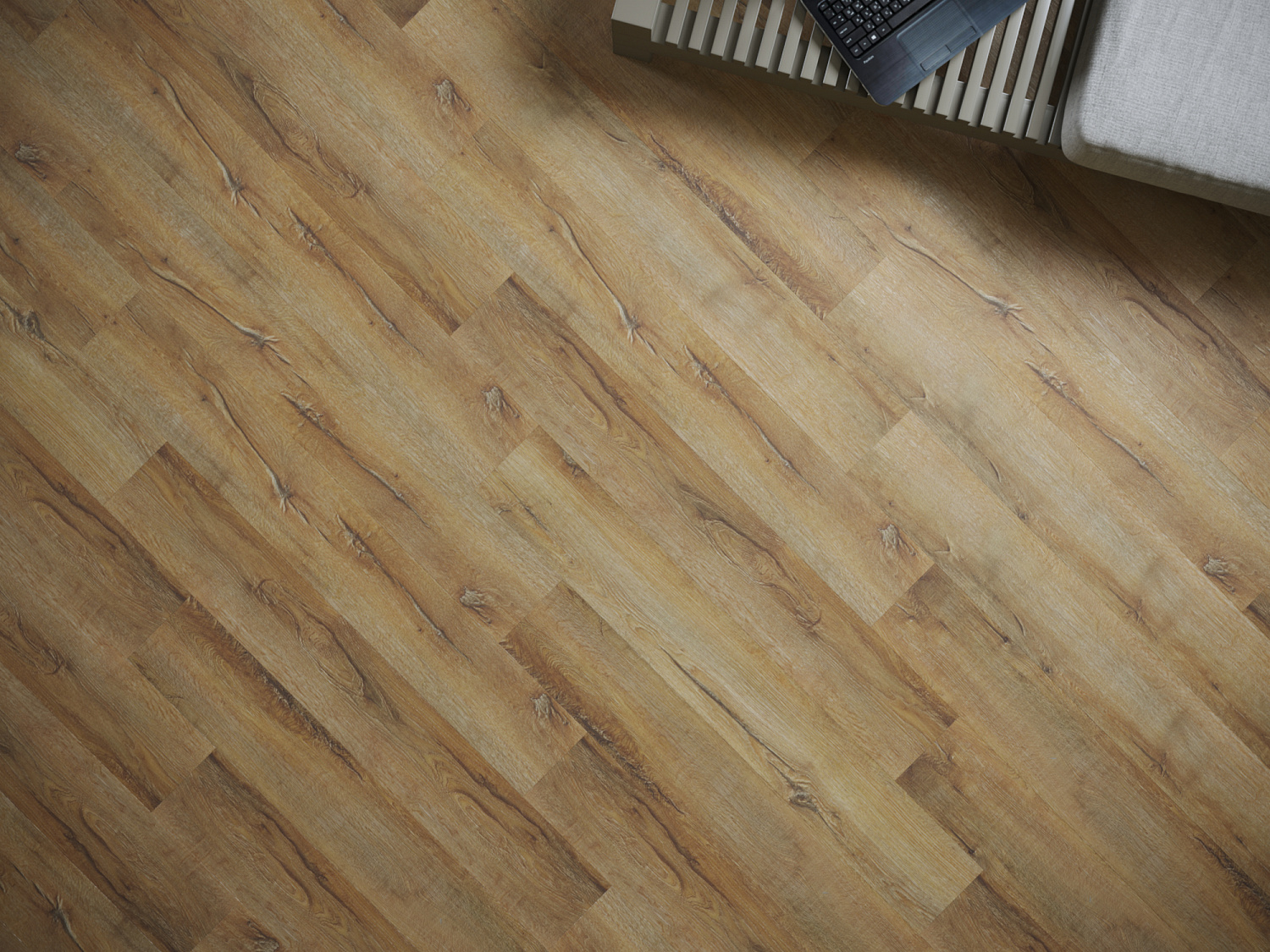 Кварцвиниловая плитка клеевая Fine Floor Rich FF-2081 Дуб Гавана