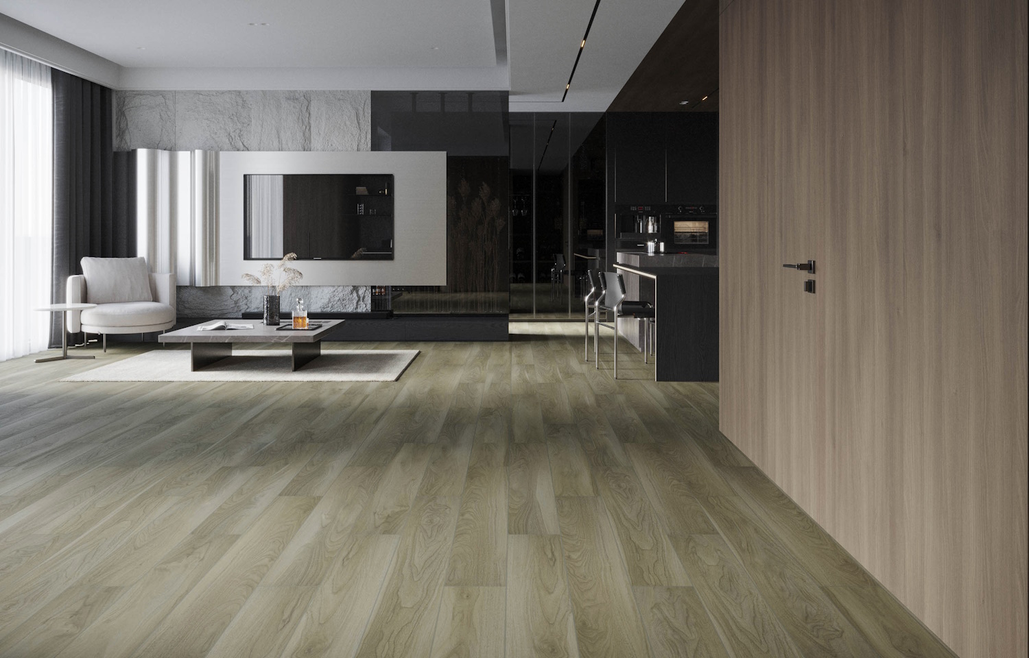 Замковая кварцвиниловая плитка Art East (Art Stone) арт. 150 ASP Орех Пьяно