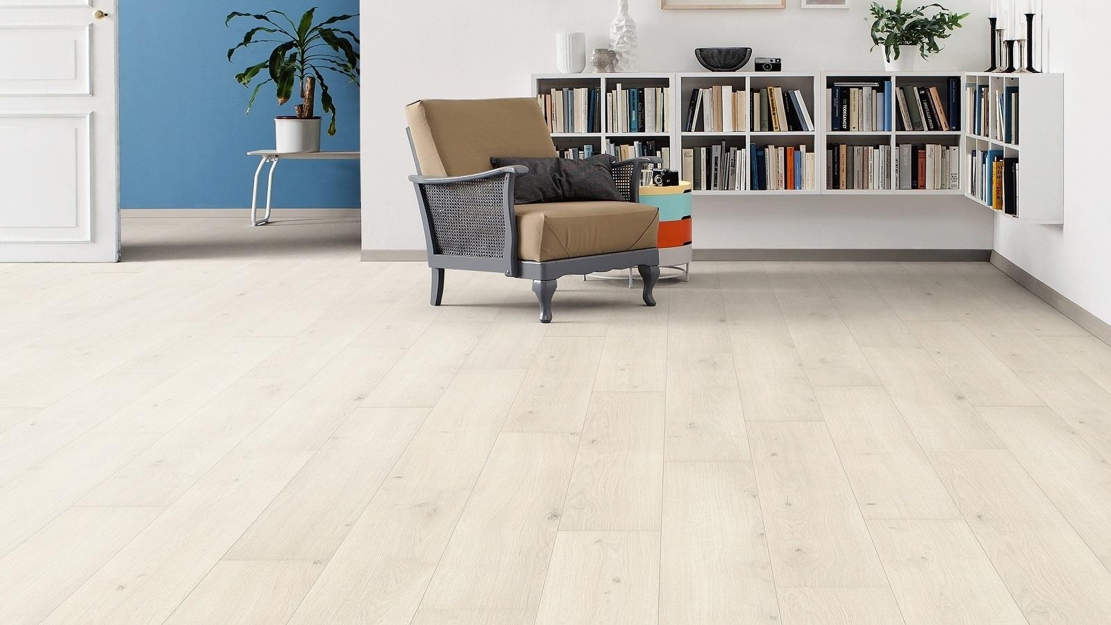 Ламинат Haro Tritty 100 Дуб Эмилия Белый 32 класс арт.538689