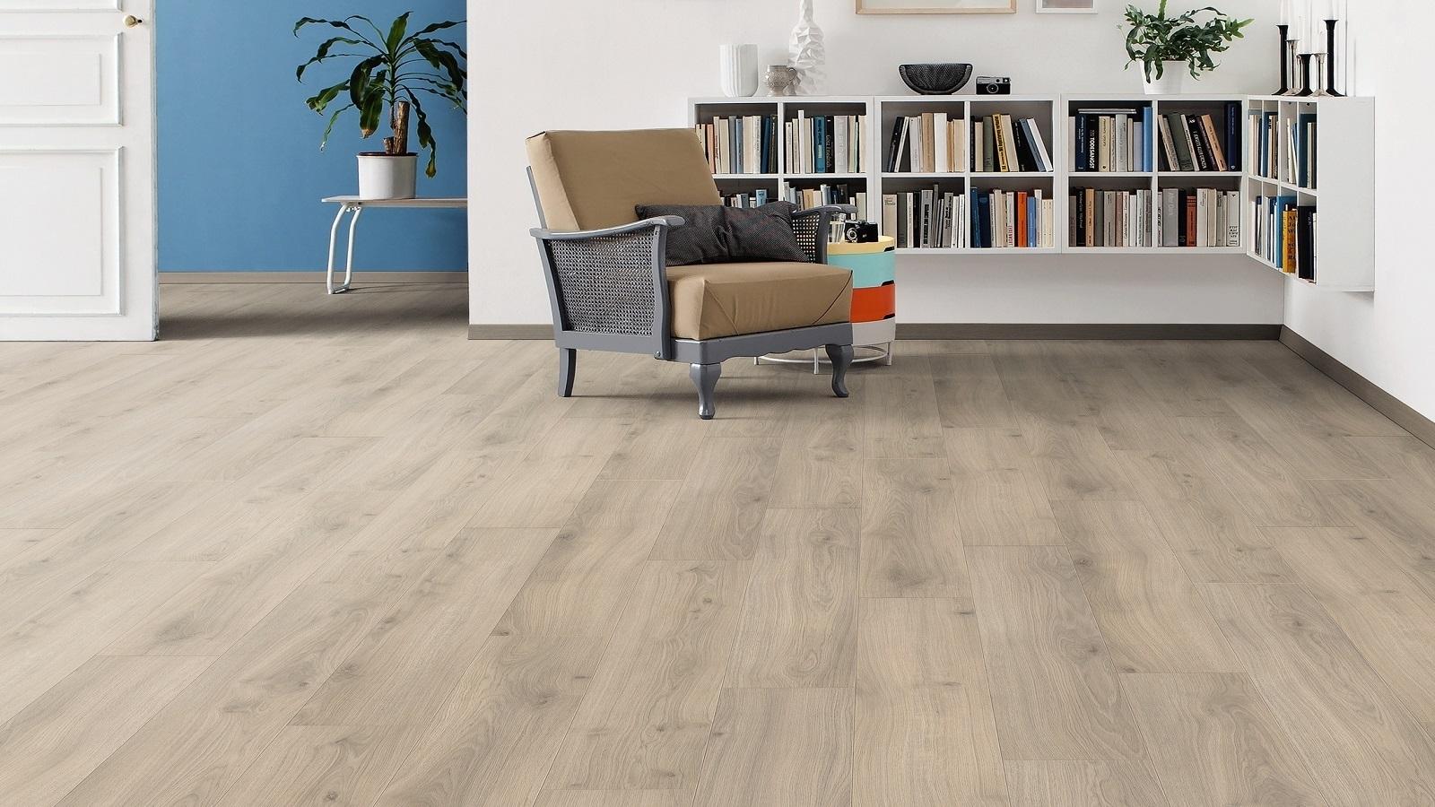 Ламинат Haro Tritty 100 Дуб Эмилия Вельвет Серый 32 класс арт.538695