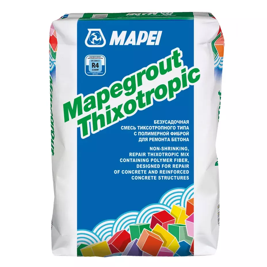 Ремонтный состав Mapei Mapegrout Thixotropic 25кг